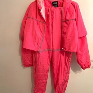 🦩 HOT pink tracksuit🦩